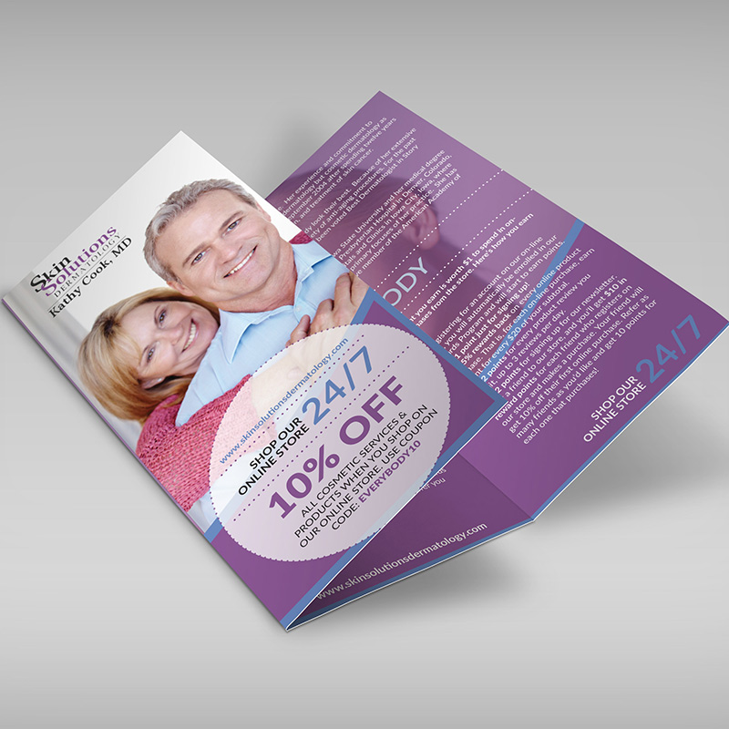 trifold brochure