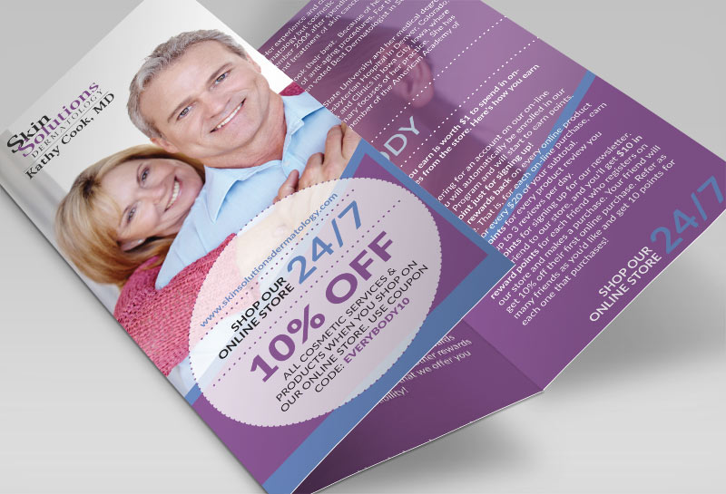 trifold brochure